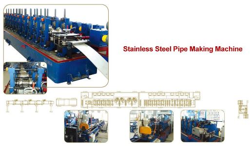 Stainless Steel Pipe Making Machine